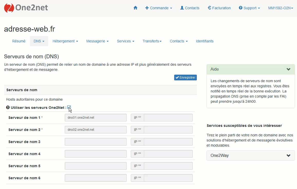 Faire pointer son nom de domaine vers WordPress.com