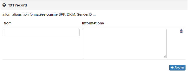 Fichier de zone avec saisie champ TXT 