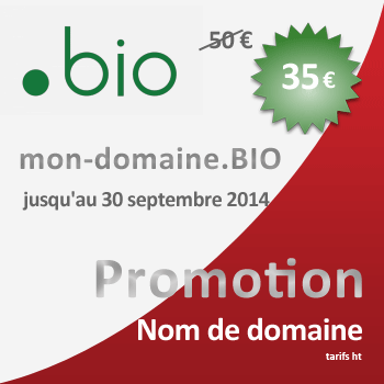 Nouveau nom de domaine .BIO