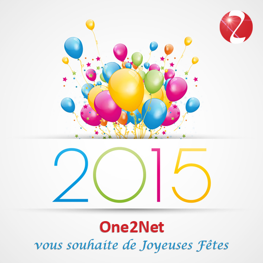 One2Net vous souhaite de Joyeuses Fêtes