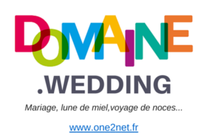Nom de domaine .WEDDING