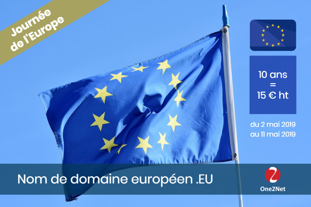 Promotion nom de domaine Europe