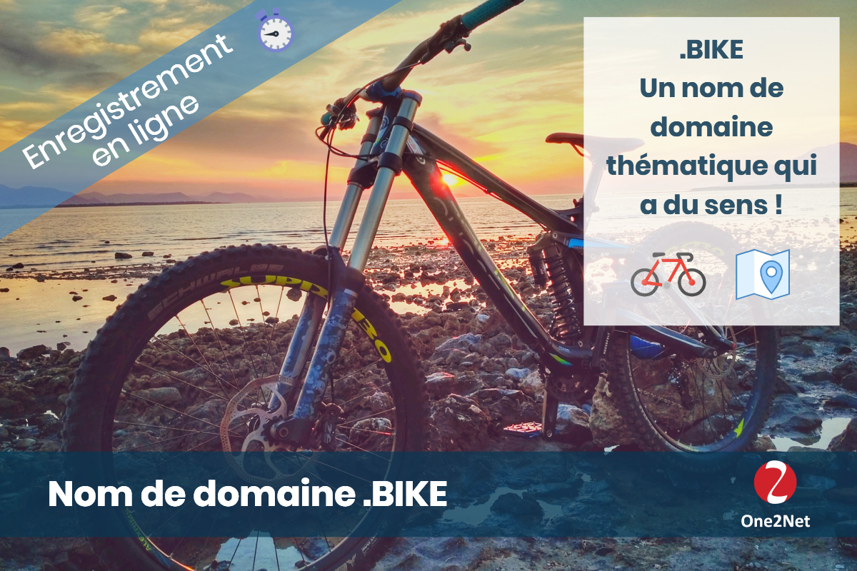 Nom de domaine .BIKE - One2Net