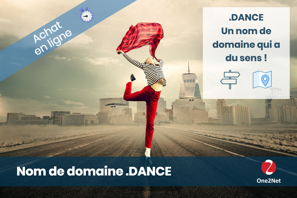 Nom de domaine .DANCE - One2Net