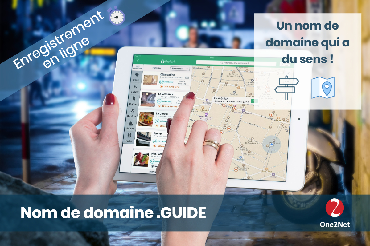 Nom de domaine .GUIDE - One2Net