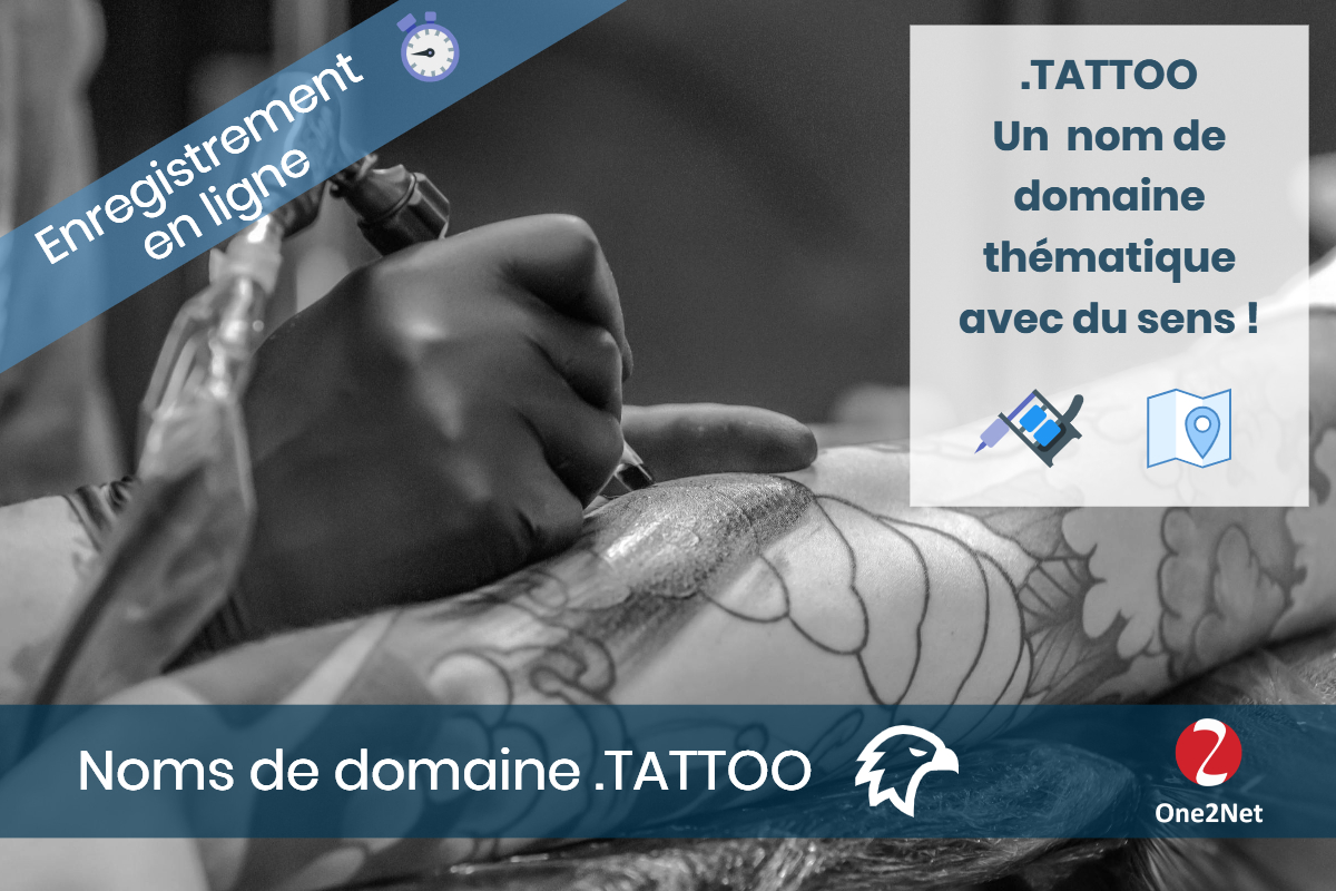 Nom de domaine .TATTOO - One2Net