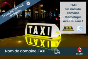 Nom de domaine TAXI