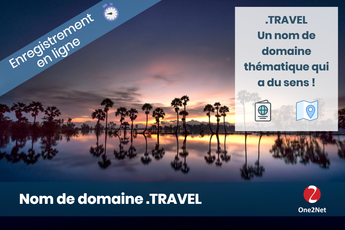 Nom de domaine .TRAVEL - One2Net