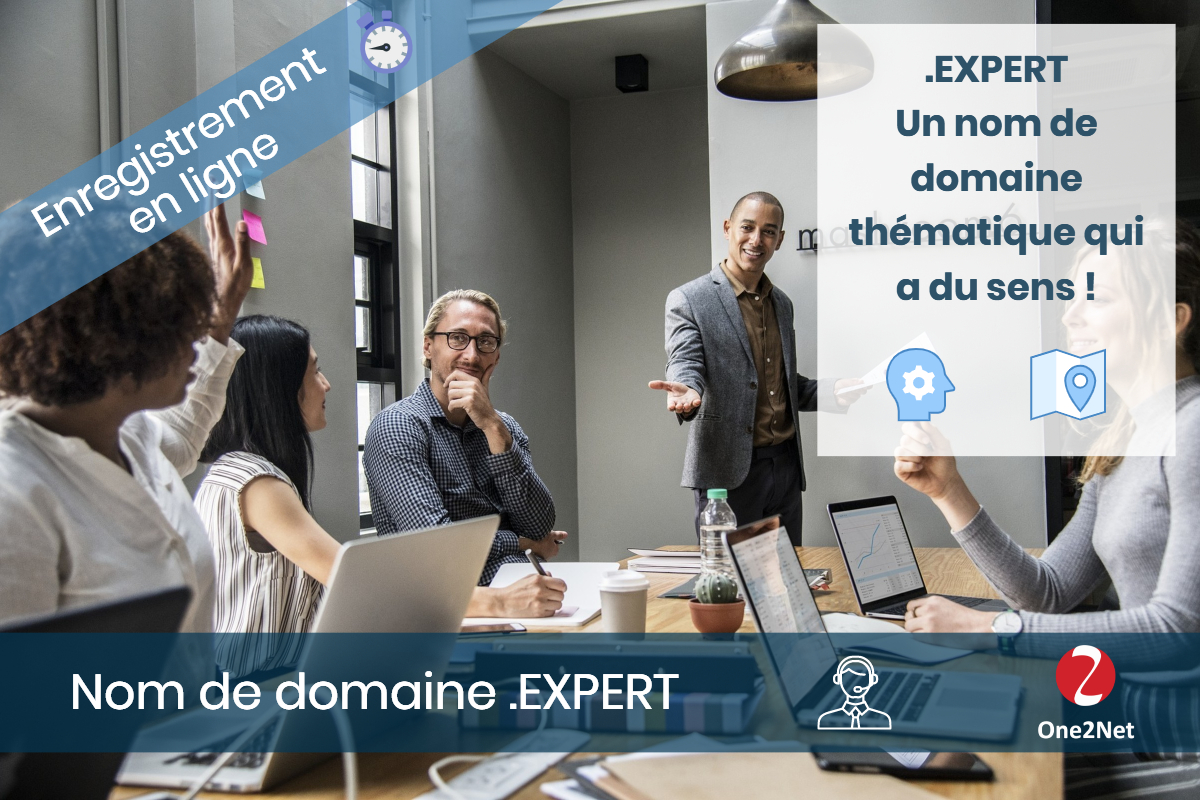 Nom de domaine .EXPERT - One2Net