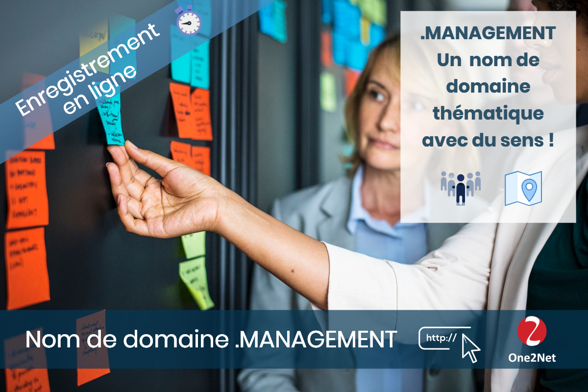 Nom de domaine .MANAGEMENT - One2Net