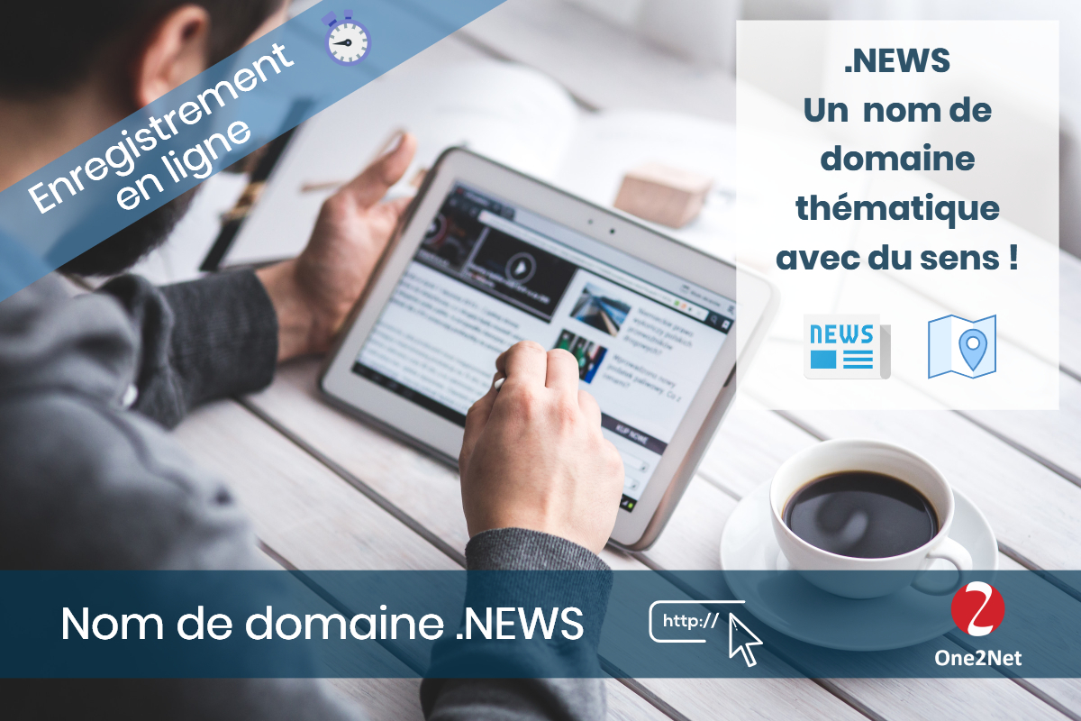 Nom de domaine .NEWS - One2Net