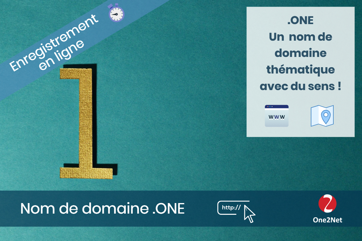 Nom de domaine .ONE - One2Net