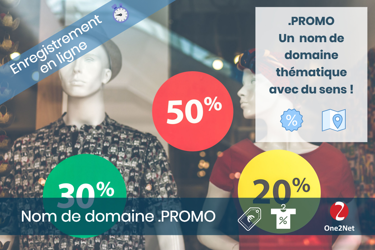 Nom de domaine .PROMO - One2Net