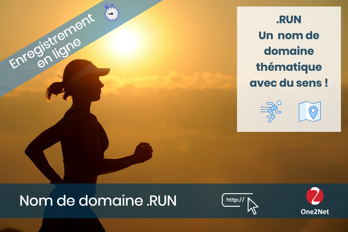 Nom de domaine .RUN - One2Net