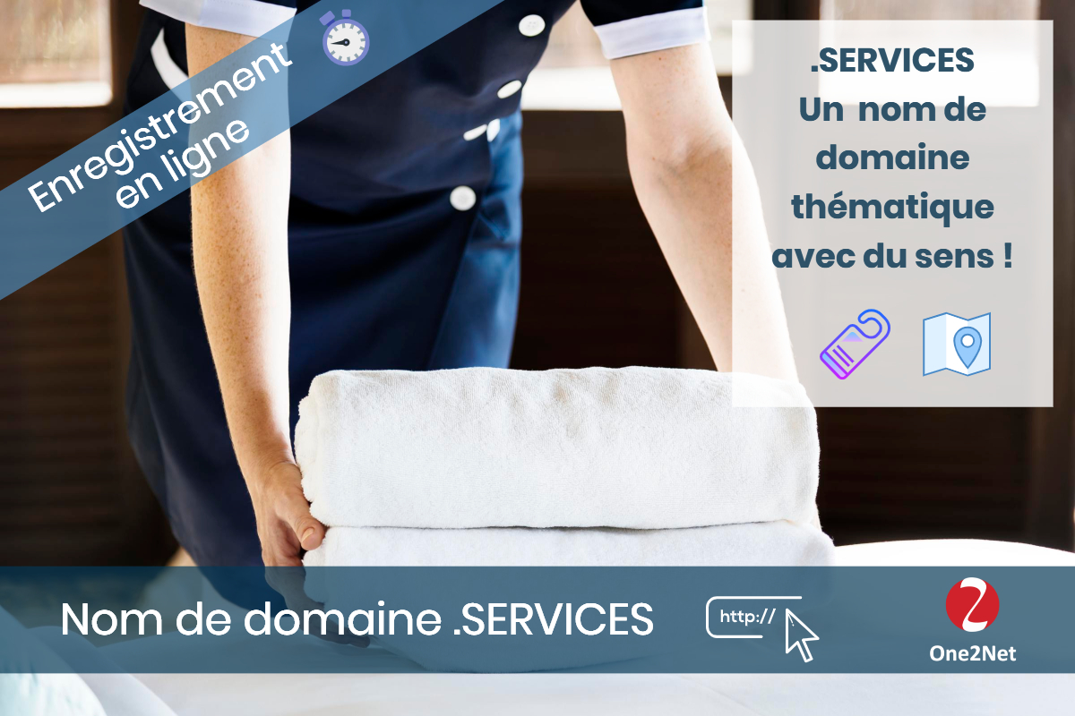 Nom de domaine .SERVICES - One2Net