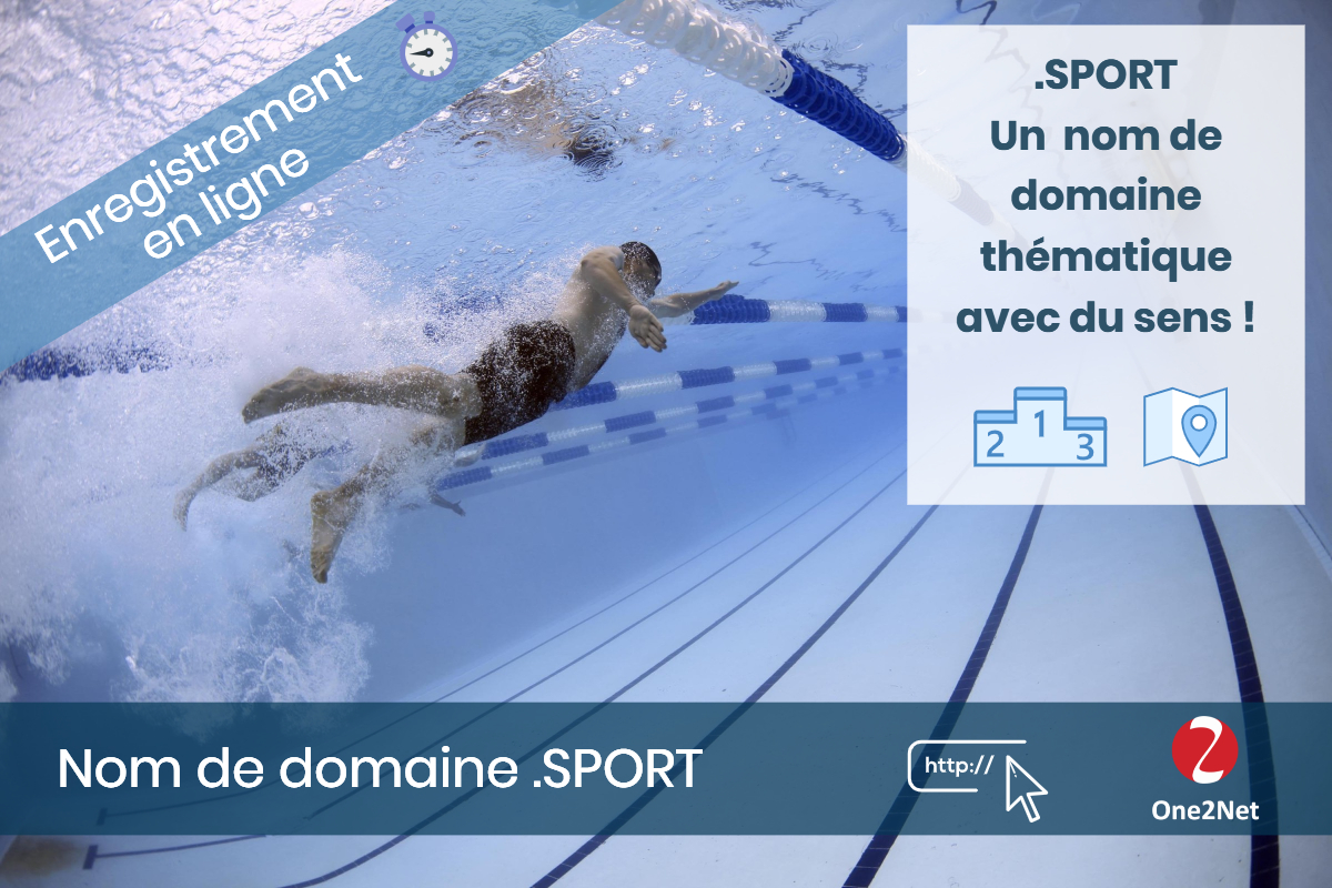 Nom de domaine .SPORT - One2Net