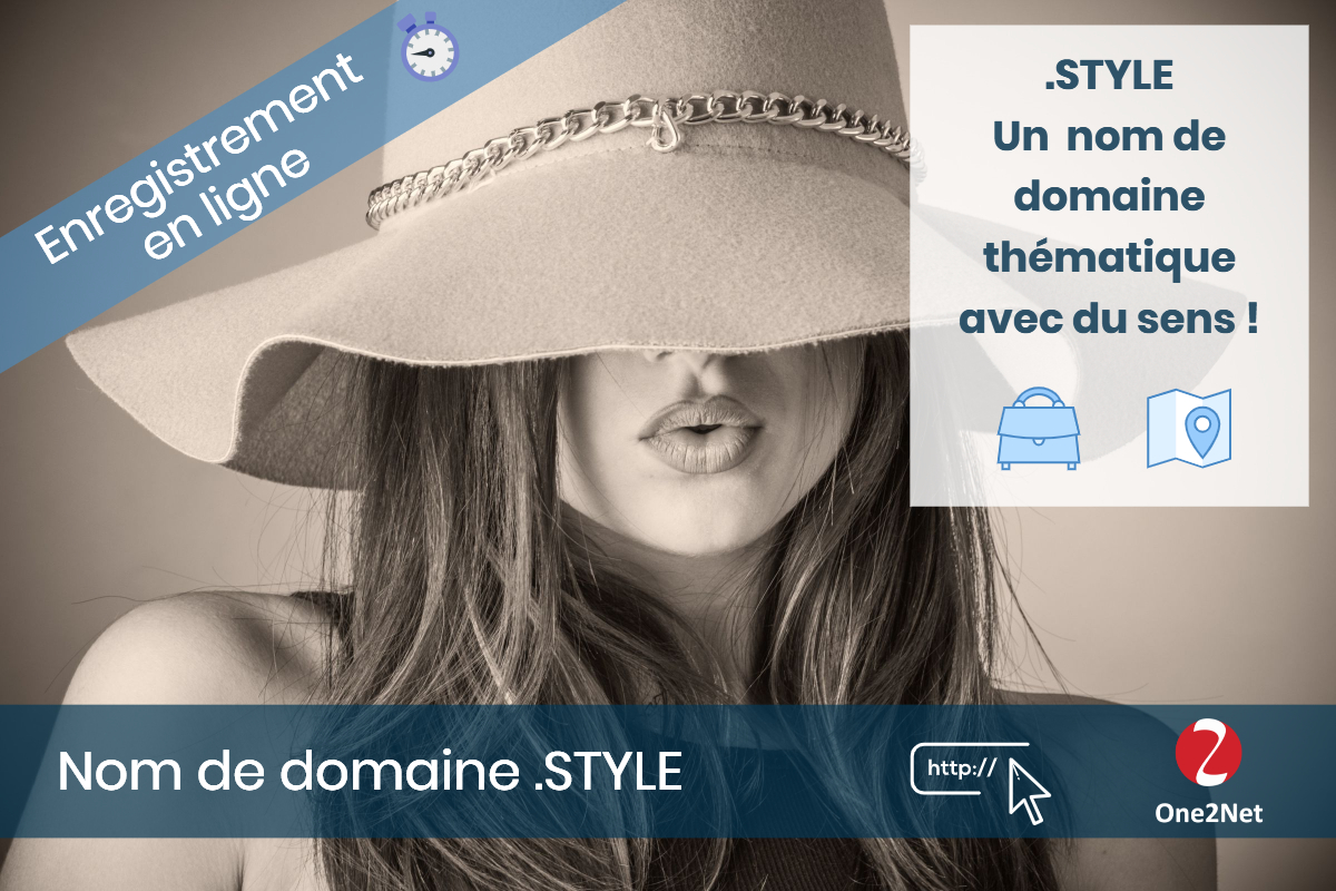 Nom de domaine .STYLE - One2Net