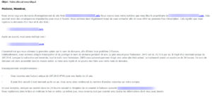 Email de sollicitation 3