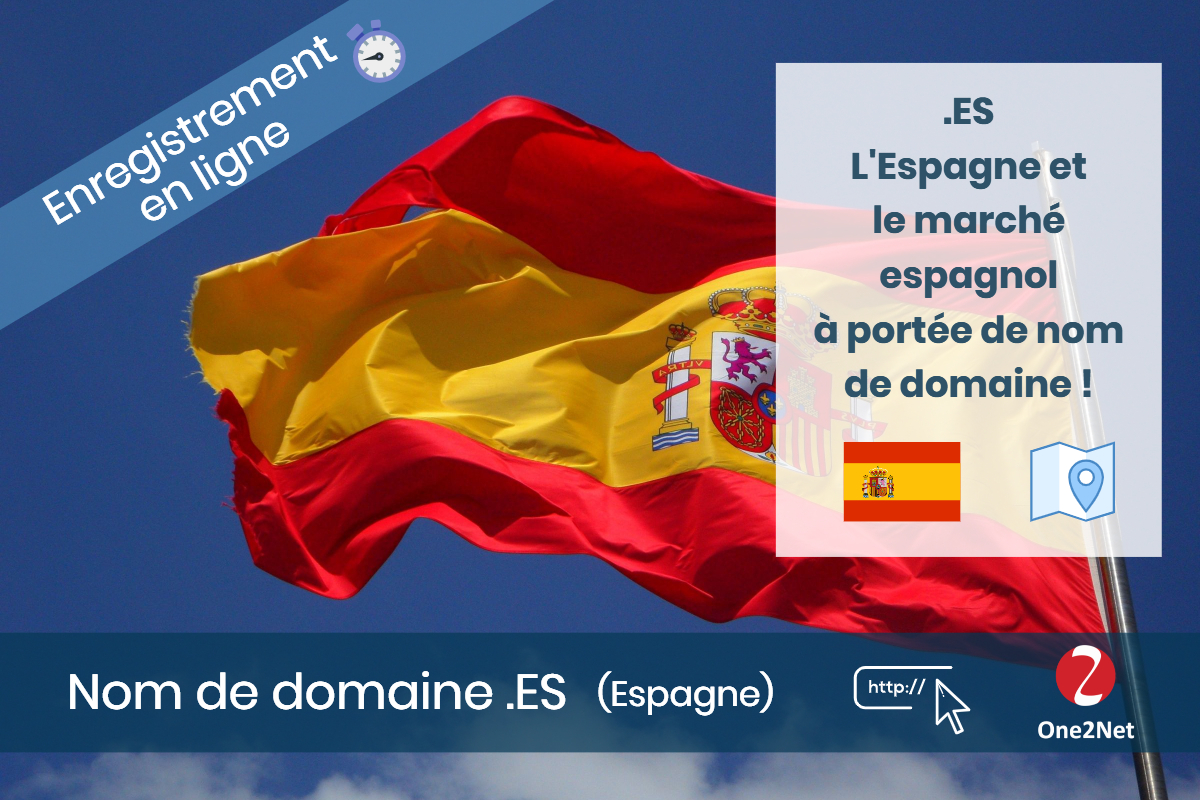 Nom de domaine .ES (Espagne) - One2Net