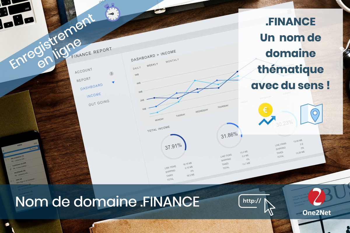 Nom de domaine .FINANCE - One2Net