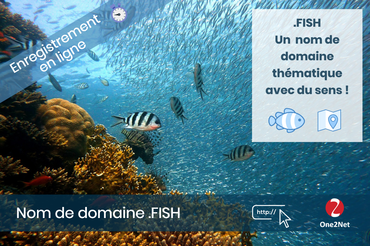 Nom de domaine .FISH - One2Net