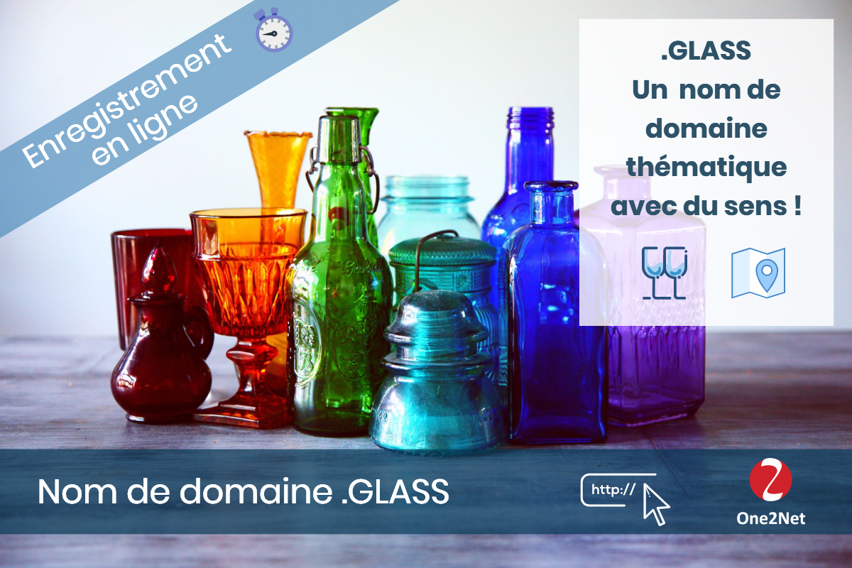 Nom de domaine .GLASS - One2Net