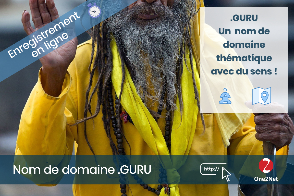 Nom de domaine .GURU - One2Net