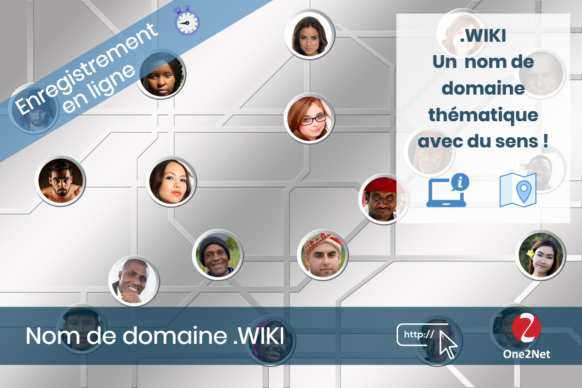 Nom de domaine .WIKI - One2Net