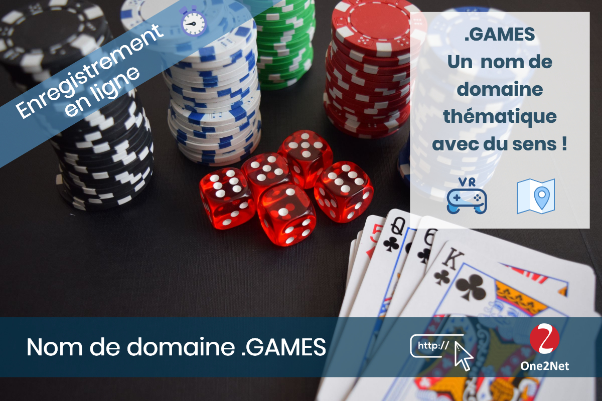 Nom de domaine .GAMES - One2Net