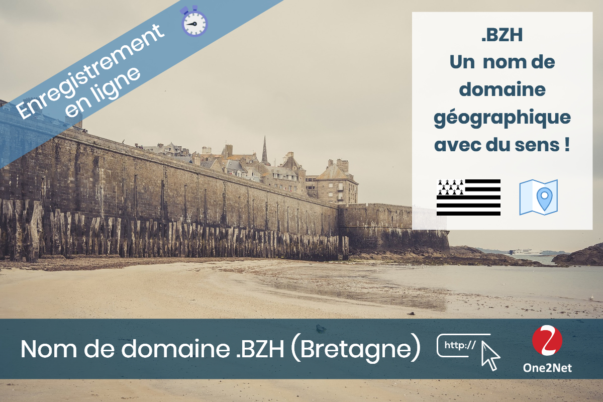 Nom de domaine .BZH Breizh (Bretagne) - One2Net