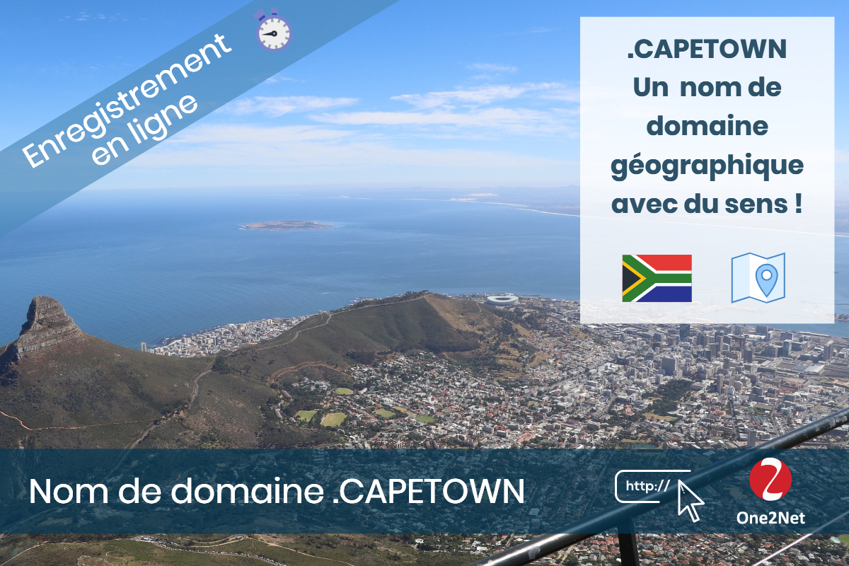 Nom de domaine .CAPETOWN - One2Net