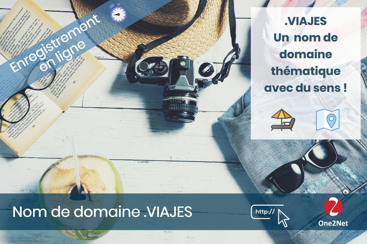 Nom de domaine .VIAJES - One2Net