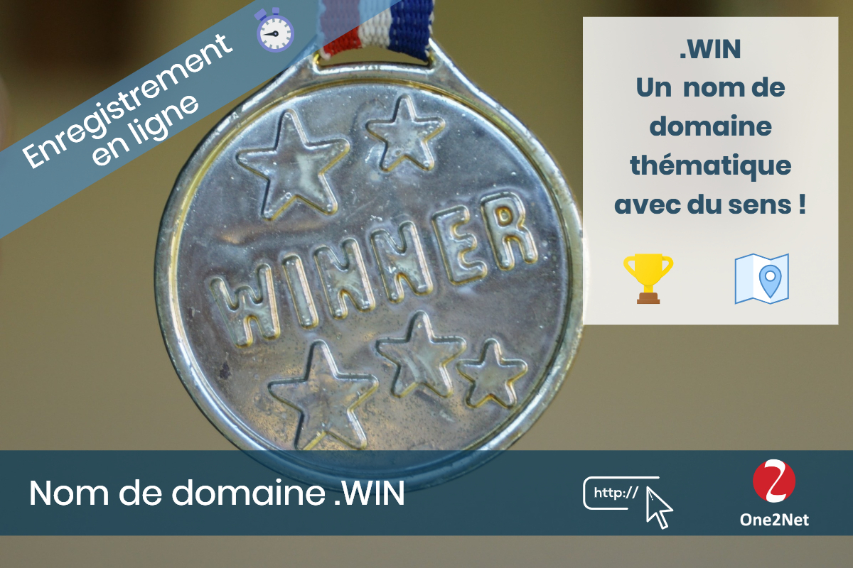 Nom de domaine .WIN - One2Net