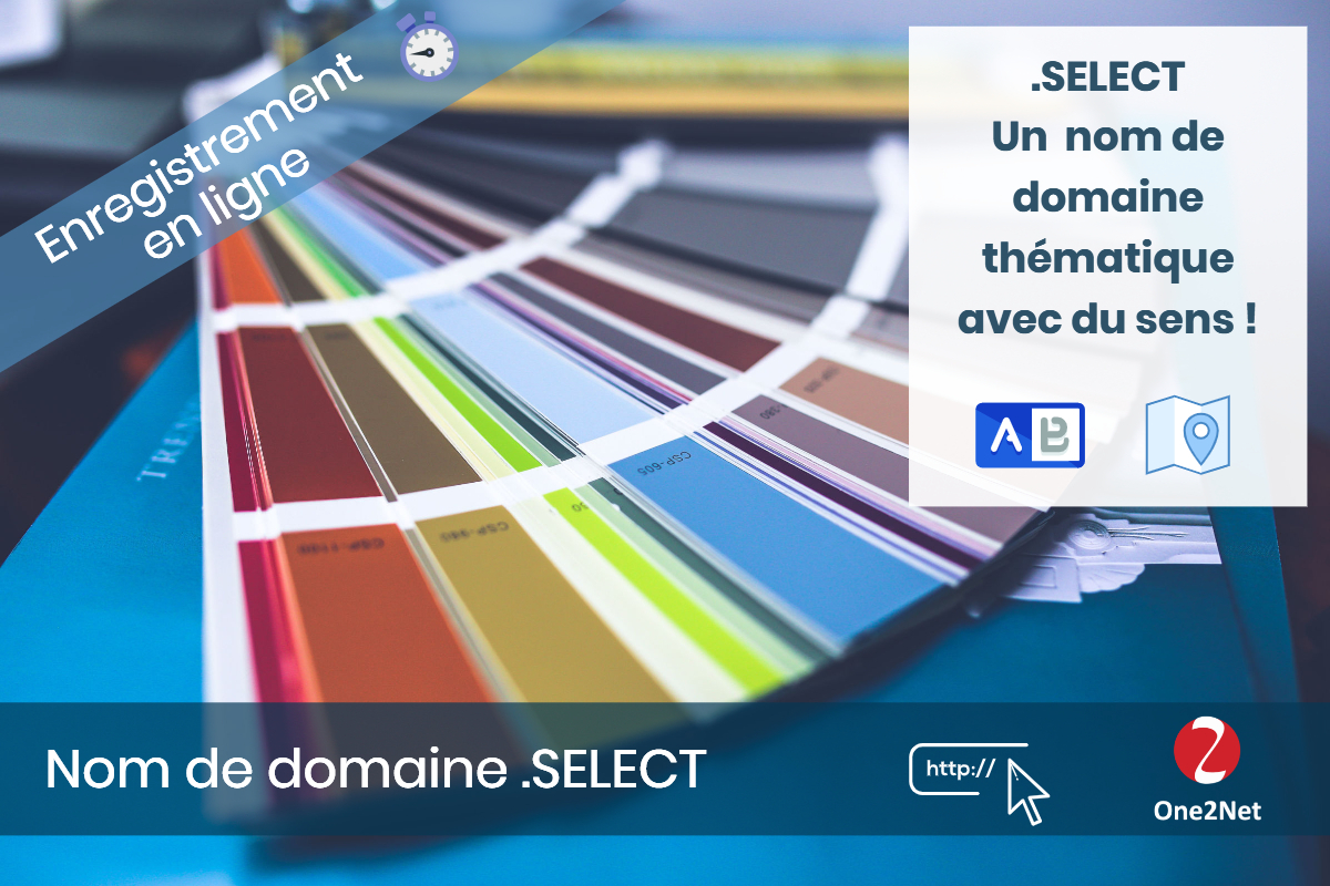 Nom de domaine .SELECT - One2Net