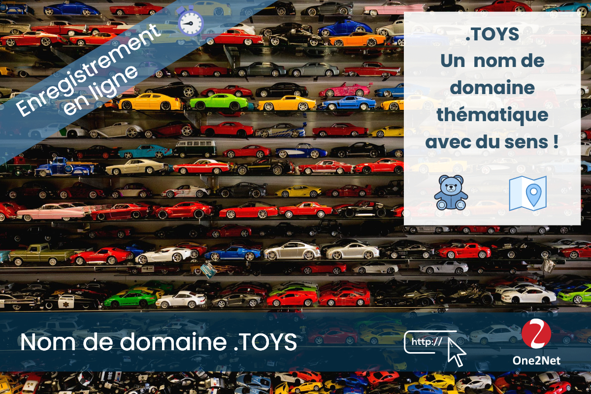 Nom de domaine .TOYS - One2Net