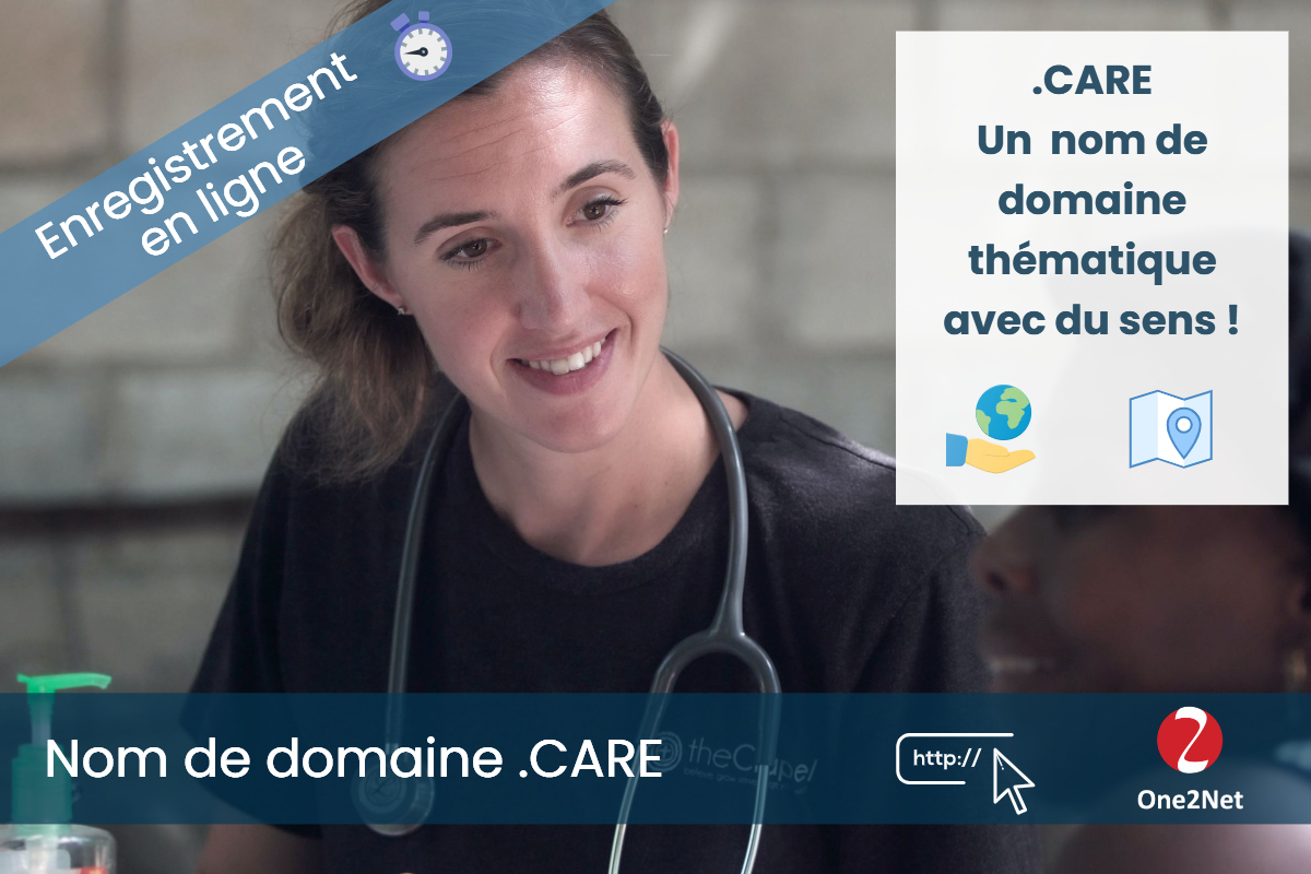 Nom de domaine .CARE - One2Net