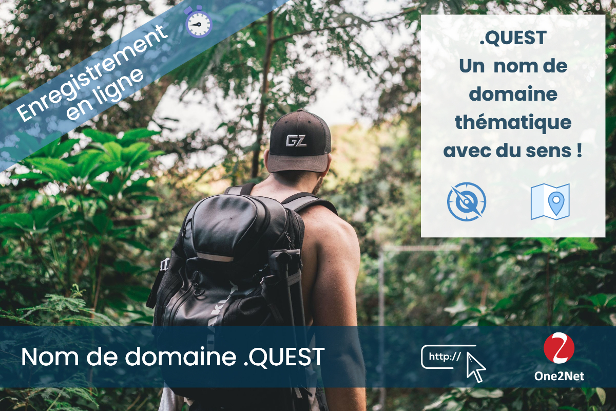 Nom de domaine .QUEST - One2Net