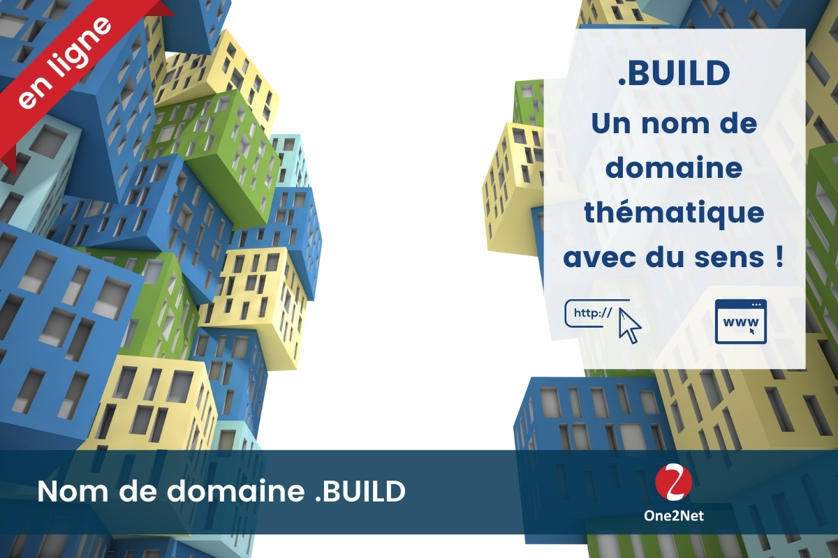 Nom de domaine .BUILD - One2Net