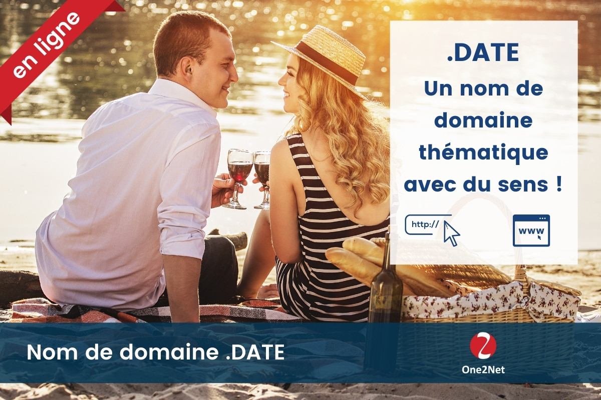 Nom de domaine .DATE - One2Net