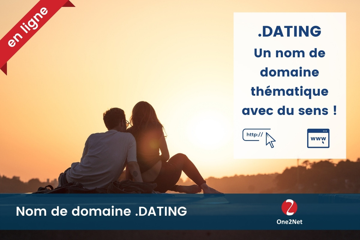 Nom de domaine .DATING - One2Net
