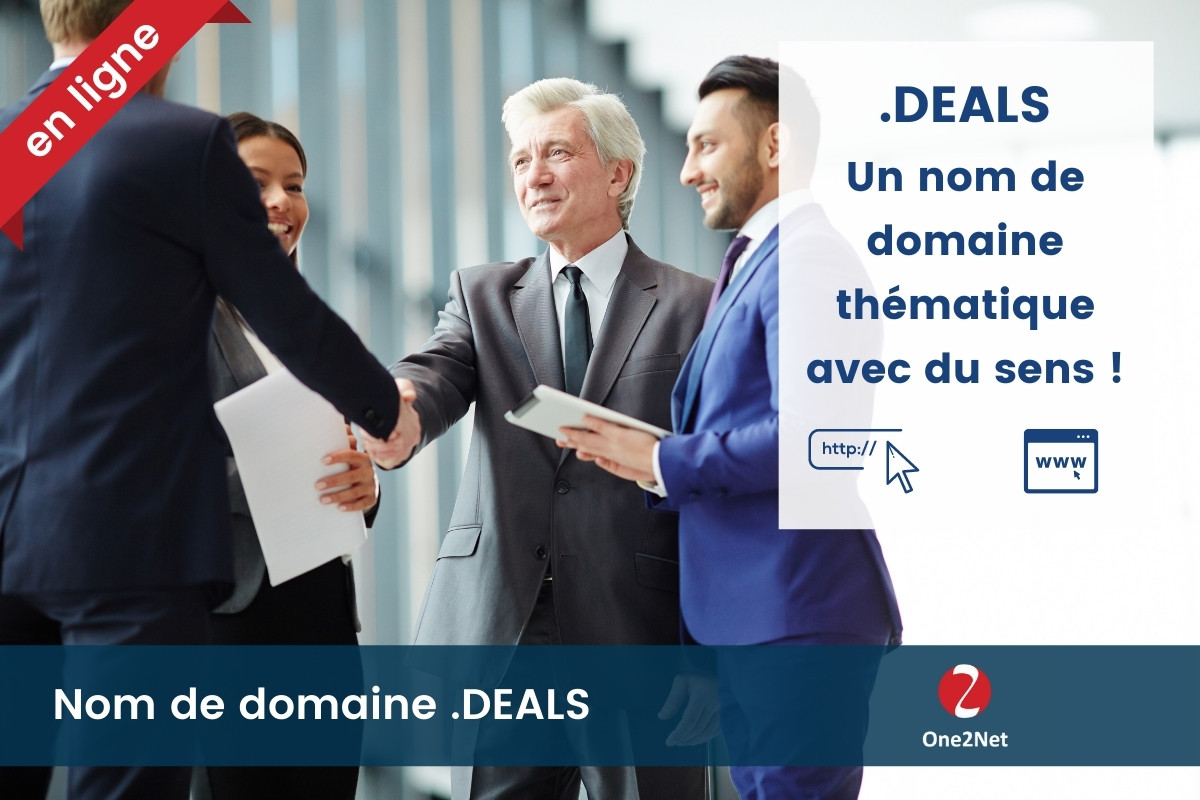 Nom de domaine .DEALS - One2Net