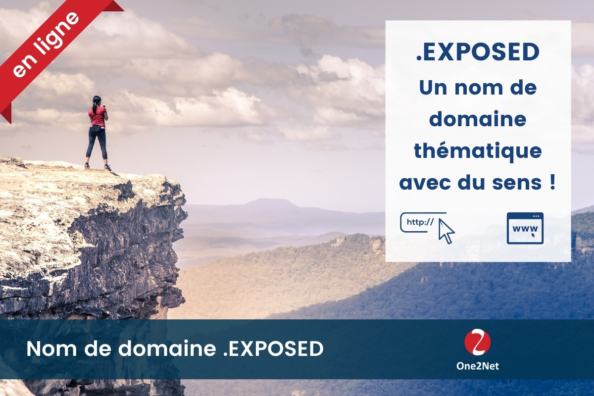 Nom de domaine .EXPOSED - One2Net
