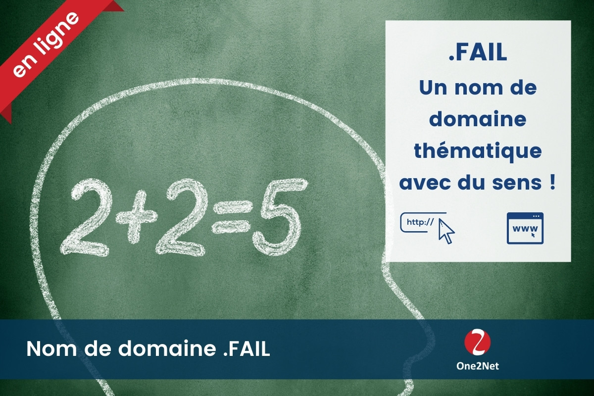 Nom de domaine .FAIL - One2Net