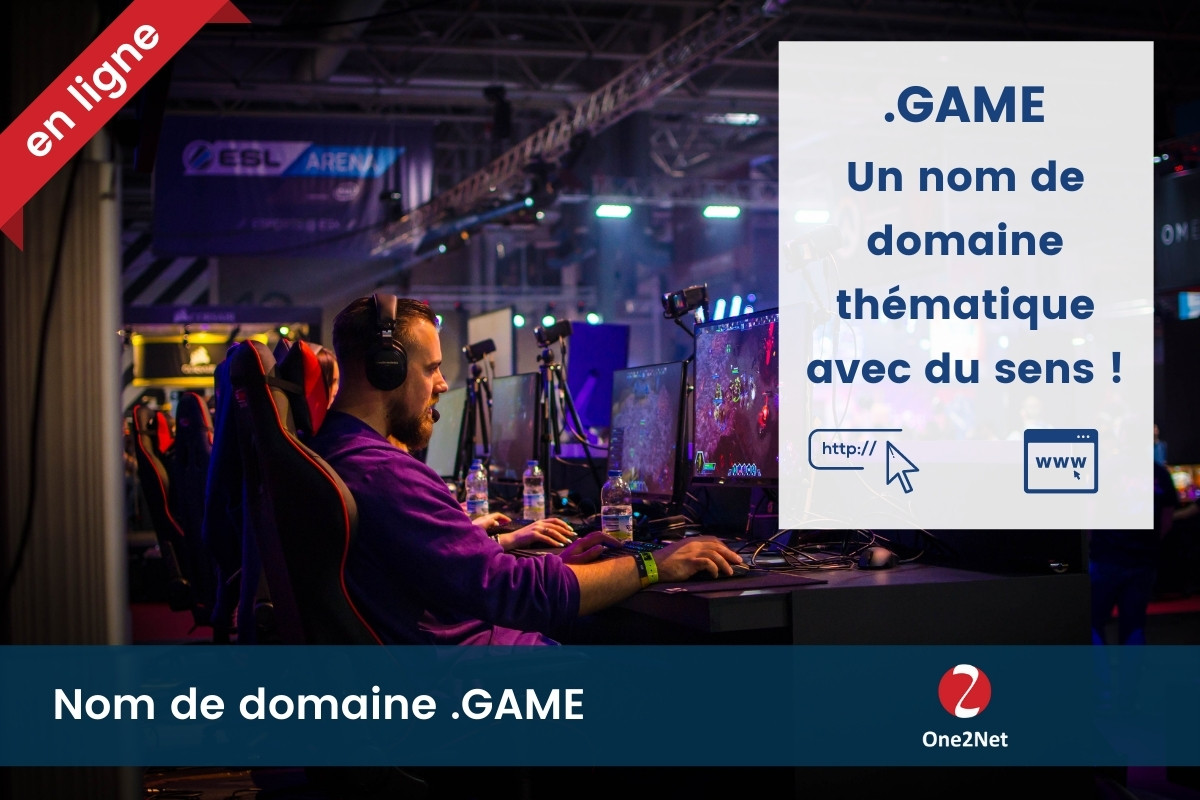 Nom de domaine .GAME - One2Net