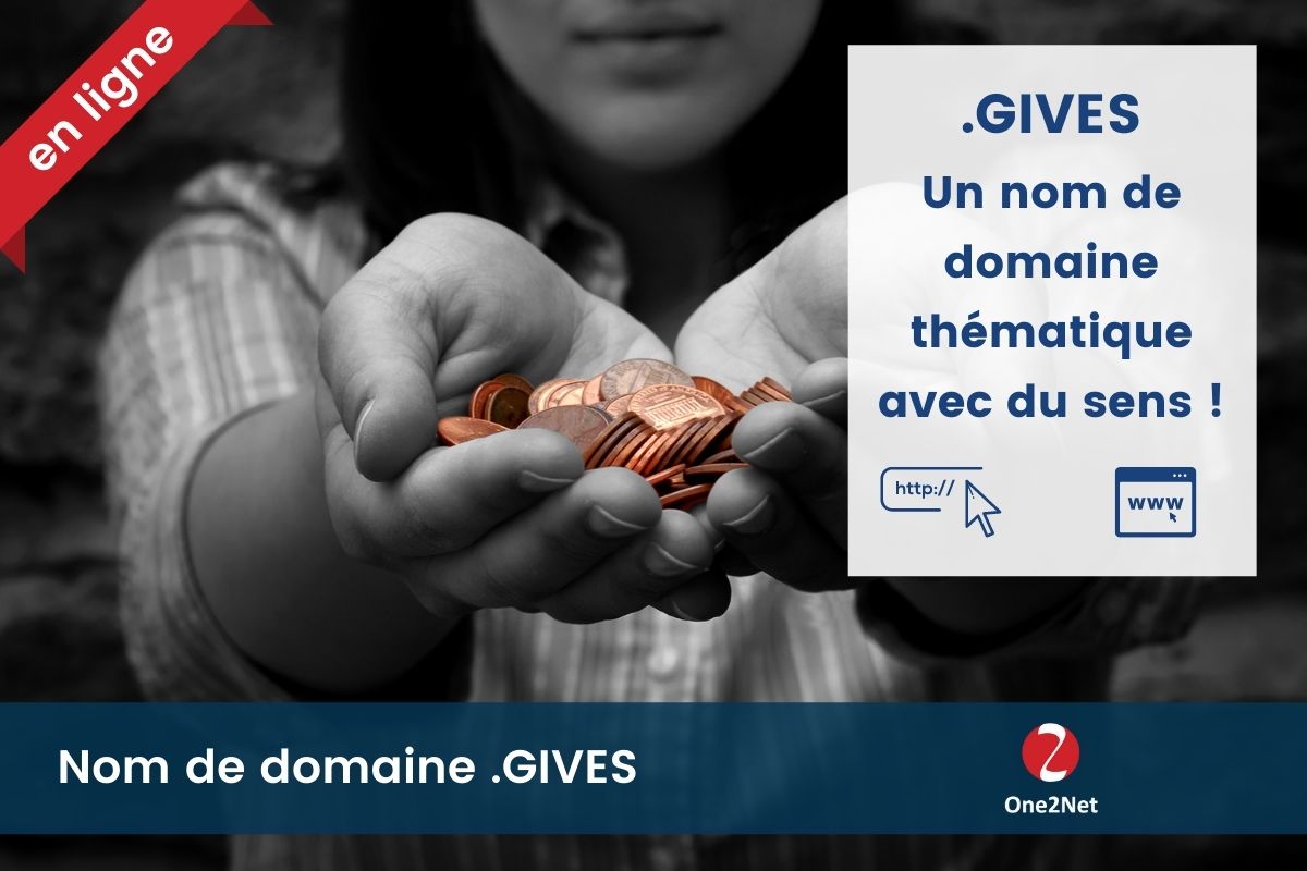 Nom de domaine .GIVES - One2Net