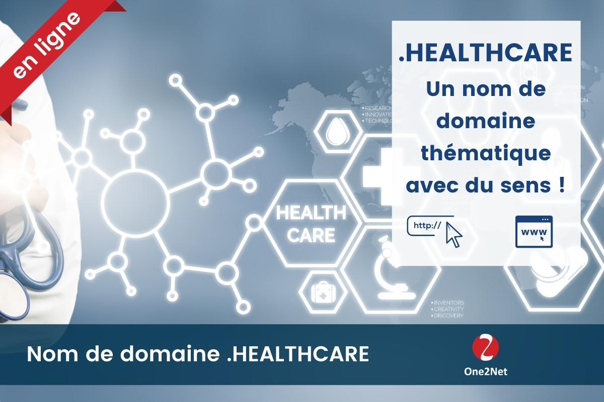 Nom de domaine .HEALTHCARE - One2Net