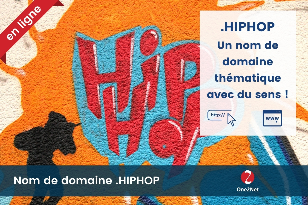 Nom de domaine .HIPHOP - One2Net