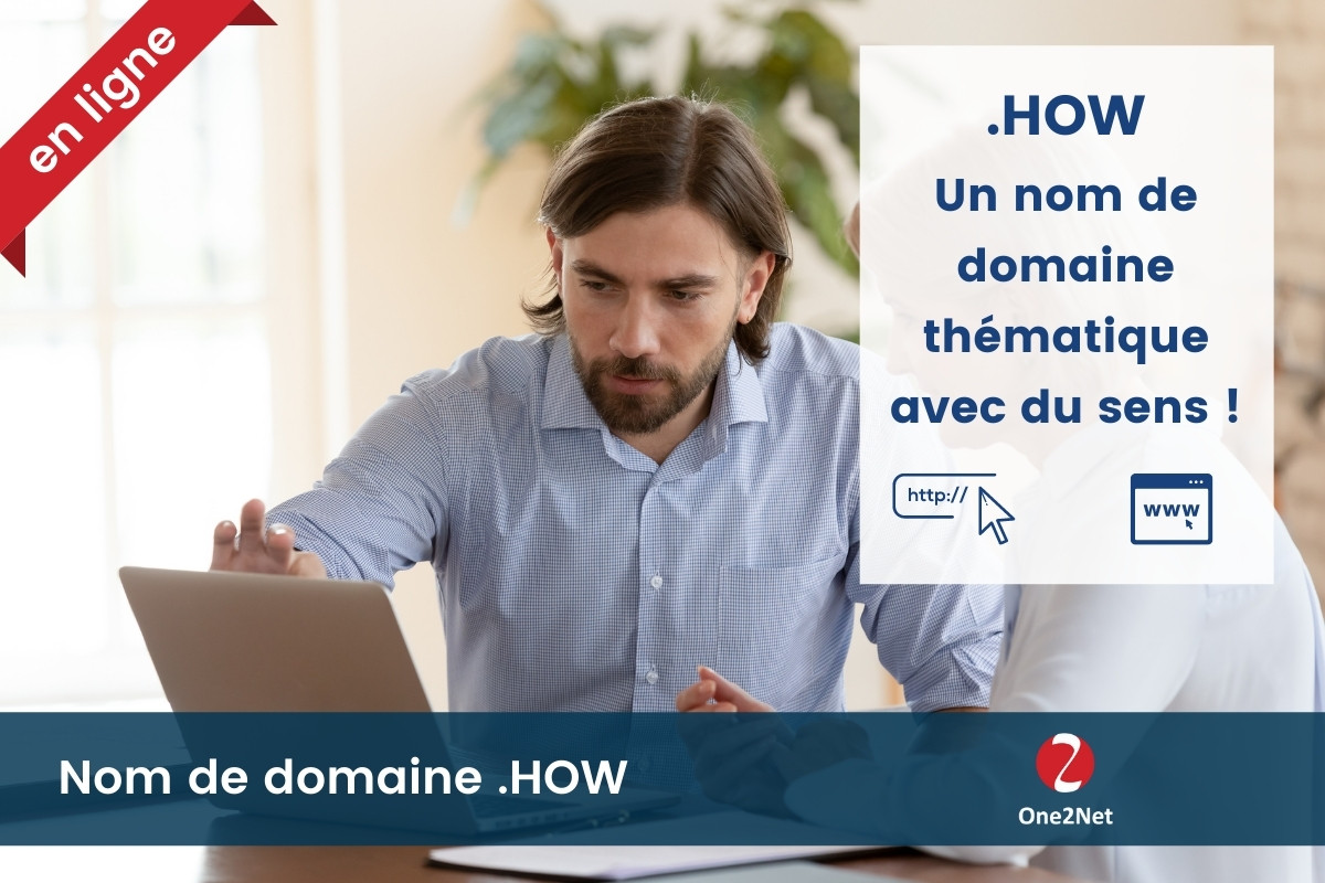 Nom de domaine .HOW - One2Net