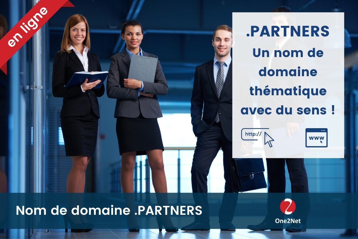 Nom de domaine .PARTNERS - One2Net