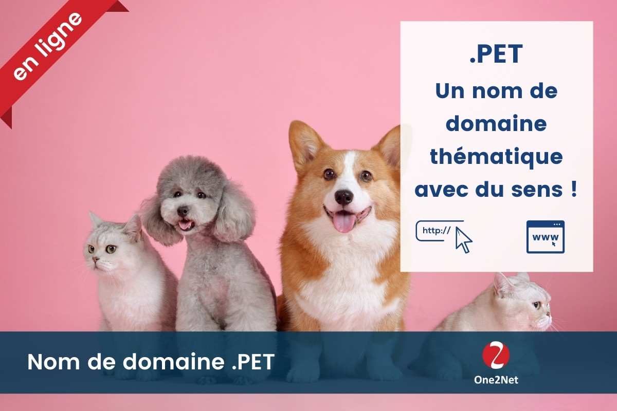 Nom de domaine .PET - One2Net